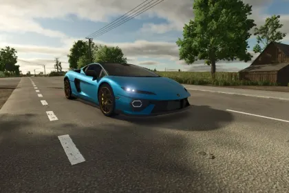 Автомобіль Lamborghini Temerario для Farming Simulator 25 — 4