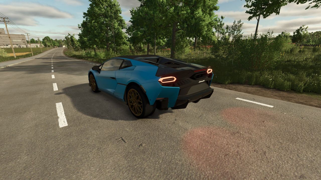 Автомобіль Lamborghini Temerario для Farming Simulator 25