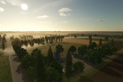 Карта Lone Star Plains 4X для Farming Simulator 25 — 3