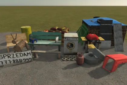 Effektives Decoration Pack (19 Objekte) für Farming Simulator 25 — Stilvolle Dekoration für den Bauernhof