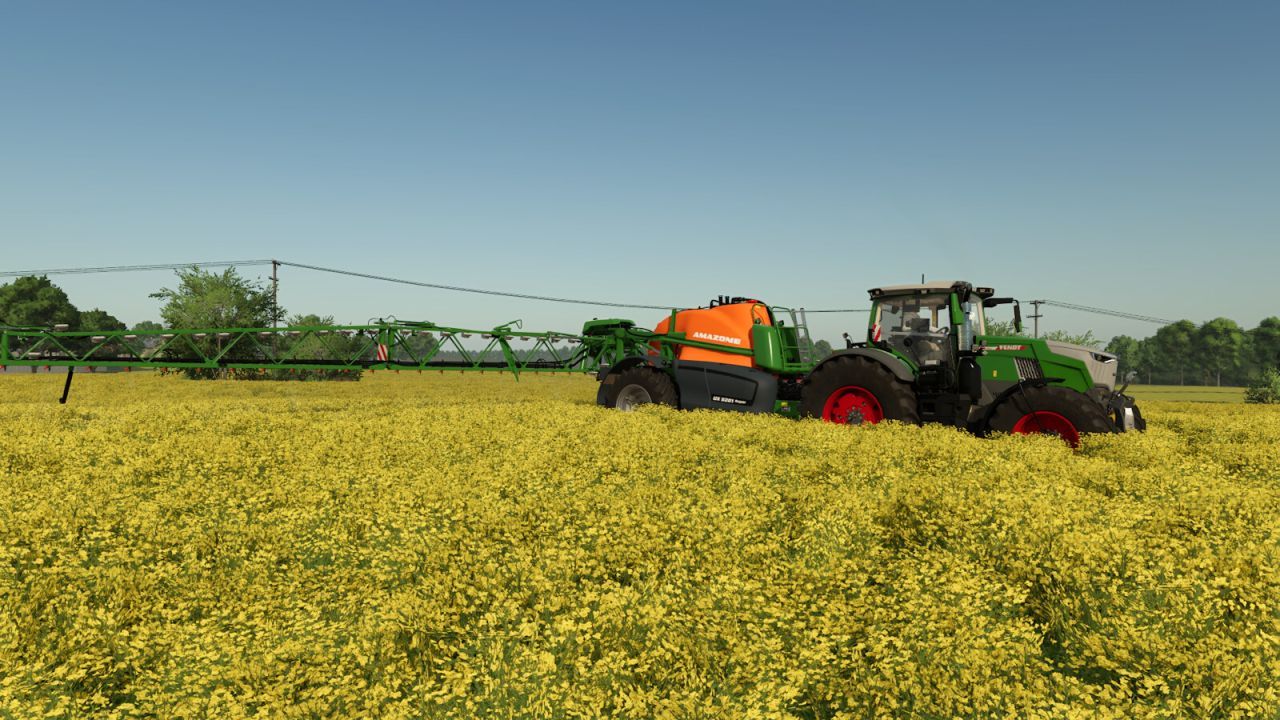 Обприскувач Amazone UX 5201 Super для Farming Simulator 25