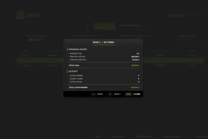 Банк та кредит для Farming Simulator 25 — 6