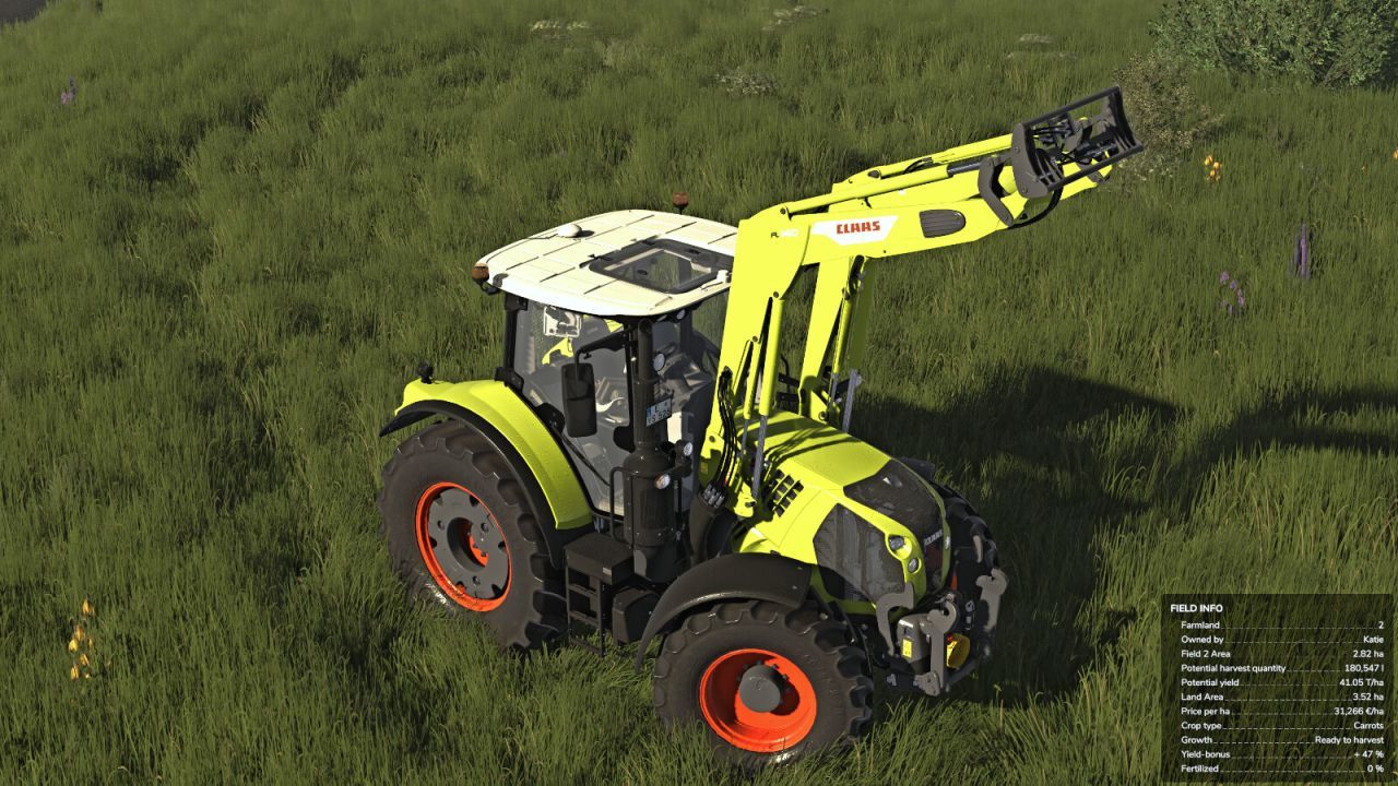 Мод знищення врожаю за межами полів для Farming Simulator 25