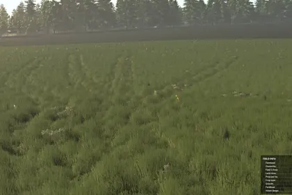 Мод знищення врожаю за межами полів для Farming Simulator 25 — 3