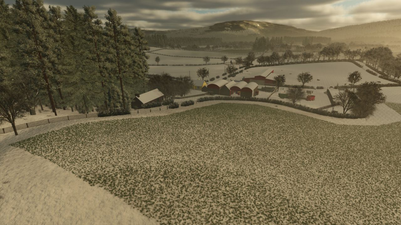 Карта Drumard Farm для Farming Simulator 25