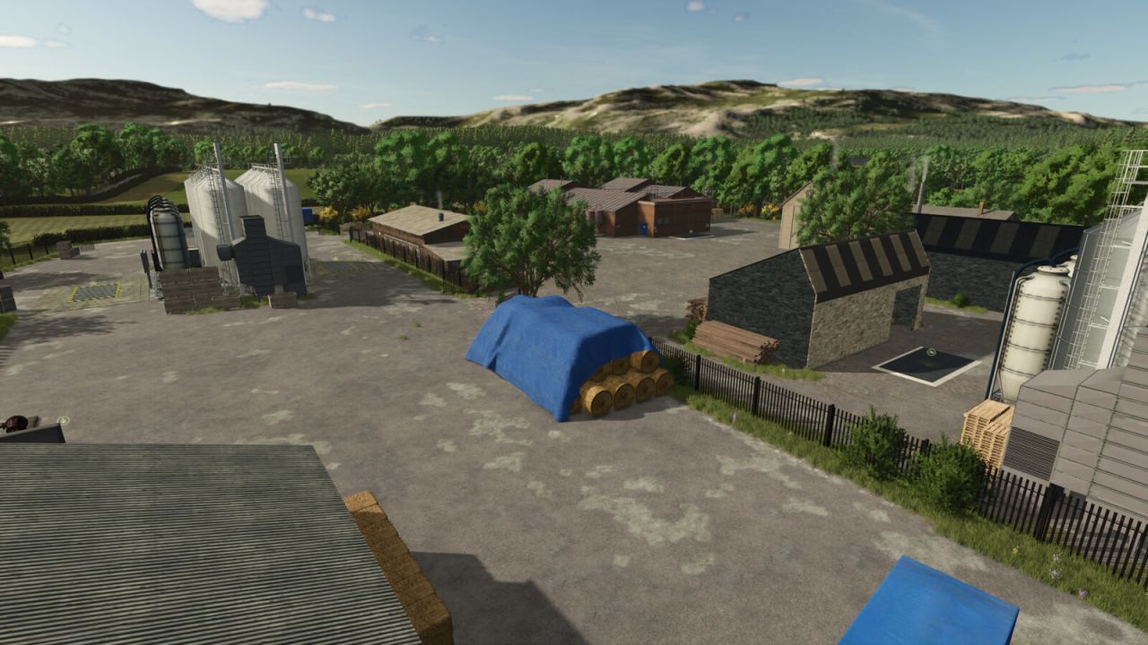 Карта Drumard Farm для Farming Simulator 25