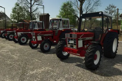 Трактор IHC 844 для Farming Simulator 25 — 2