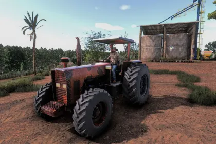 Легендарний Трактор Massey Ferguson Rusty — Атмосферна «Іржава» Класика для FS25 — 1