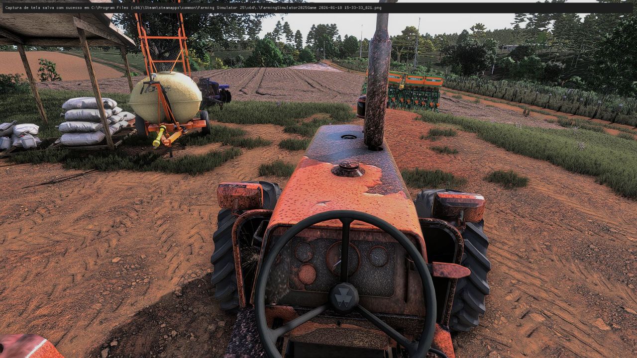 Legendary Tractor Massey Ferguson Rusty — Atmospheric Rusty Classic for FS25 - Screenshots