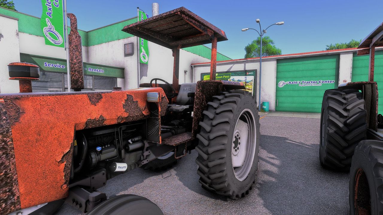 Legendary Tractor Massey Ferguson Rusty — Atmospheric Rusty Classic for FS25 - Screenshots