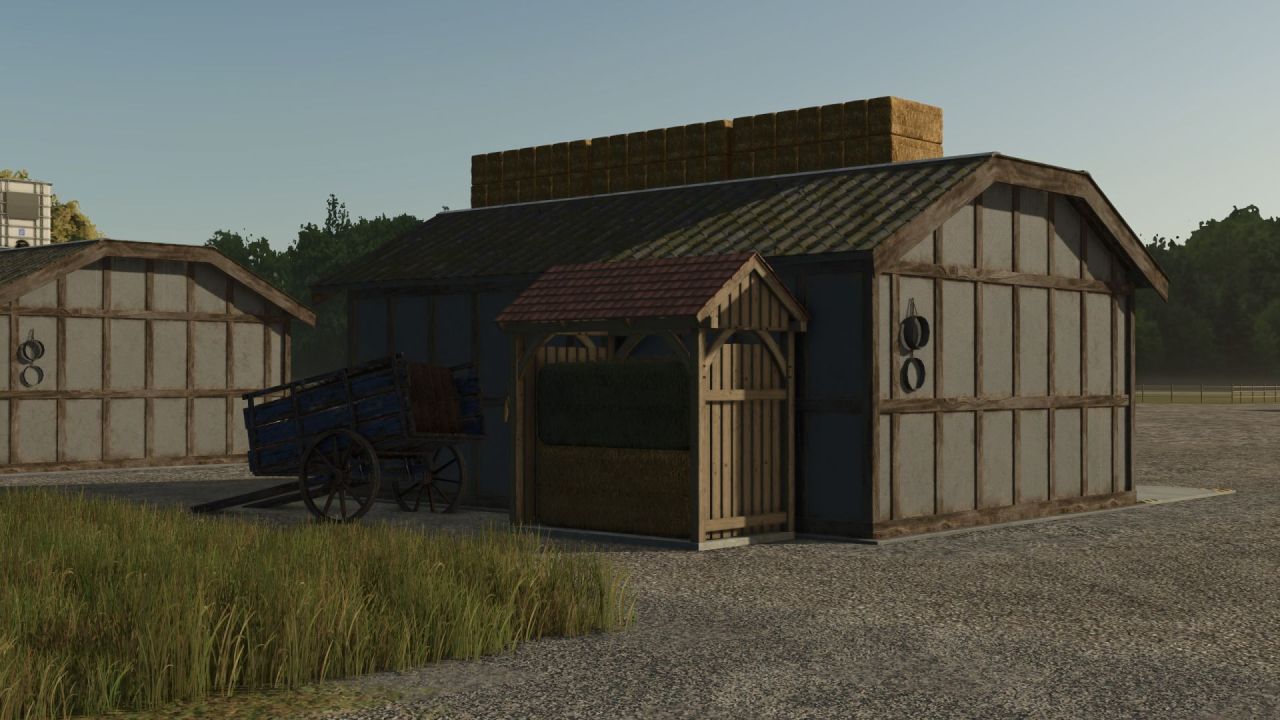 Складські приміщення Hirschfeld для Farming Simulator 25