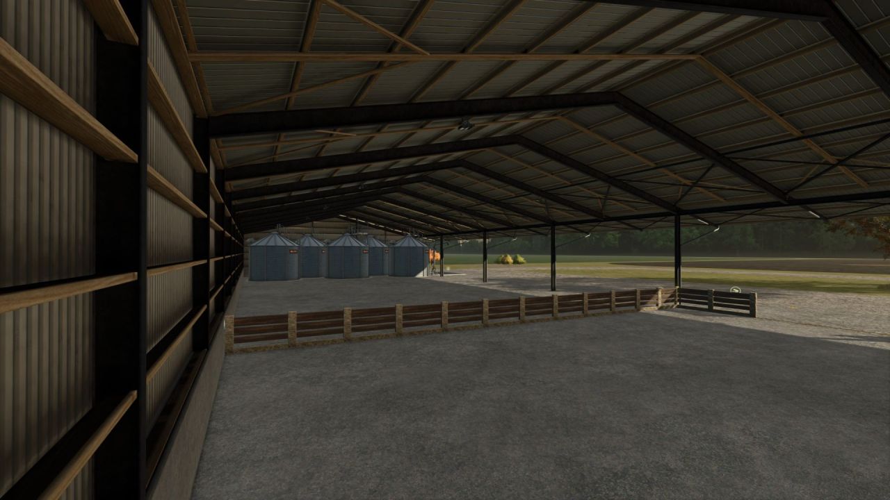 Складські приміщення Hirschfeld для Farming Simulator 25