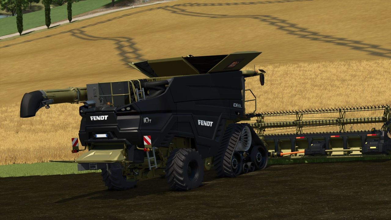 Комбайн AGCO Ideal Pack Hirschfeld Edition для Farming Simulator 25