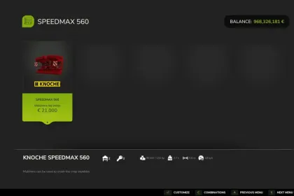 Трактор KNOCHE SPEEDMAX 560 – Реалістична версія для Farming Simulator 25 — 4