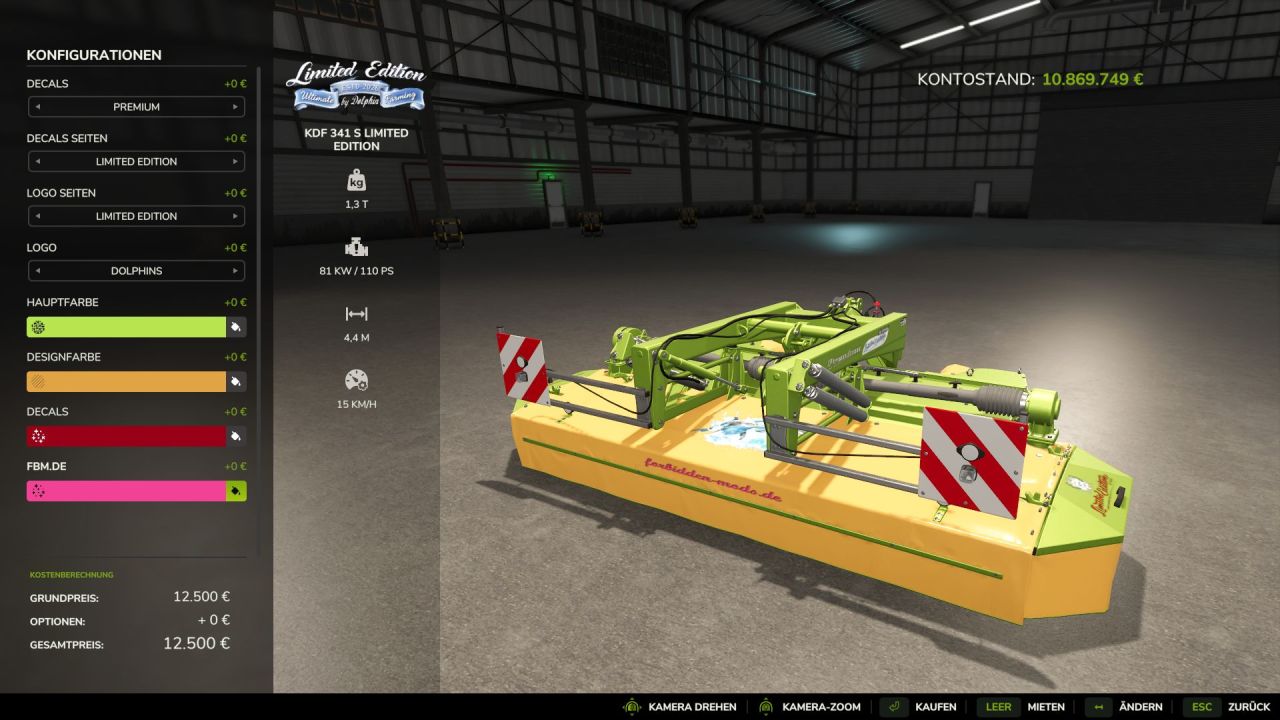 Пакет Samasz Limited Edition для Farming Simulator 25