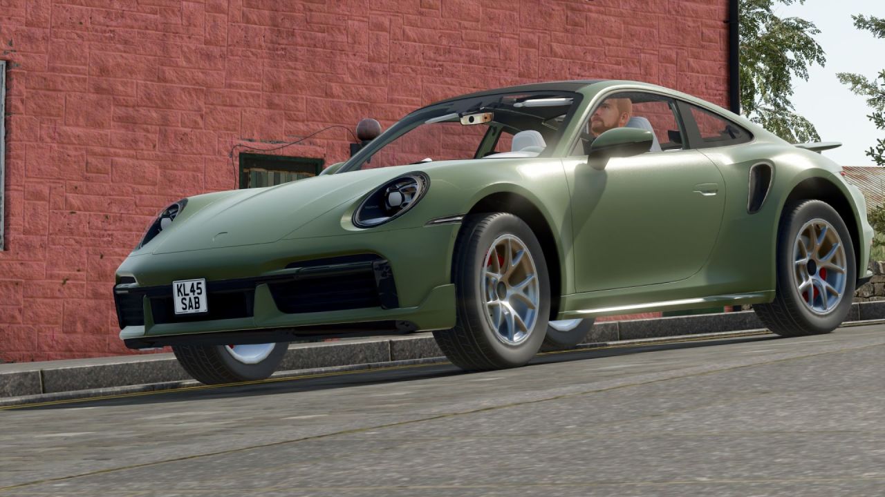 Автомобіль Porsche 911 Turbo S для Farming Simulator 25