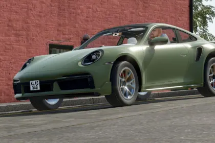 Автомобіль Porsche 911 Turbo S для Farming Simulator 25 — 4