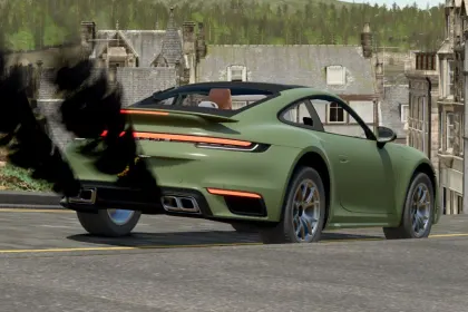 Автомобіль Porsche 911 Turbo S для Farming Simulator 25 — 6