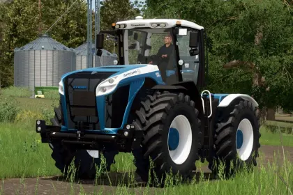 Трактор Xerion 5000 Limited Edition для Farming Simulator 25
