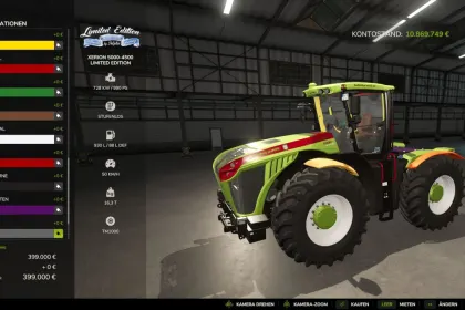 Трактор Xerion 5000 Limited Edition для Farming Simulator 25 — 2