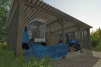Компактний Перетворюваний Shed-Навіс для Farming Simulator 25 — Зручне Укриття для Техніки — 3