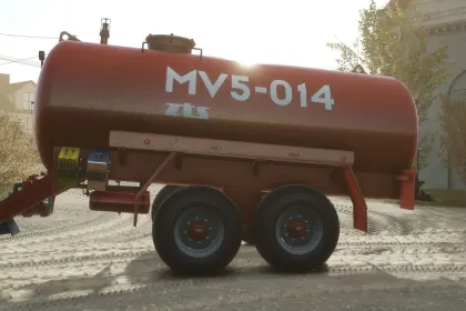 Причіп для гною ZTS MV5-014 для Farming Simulator 25