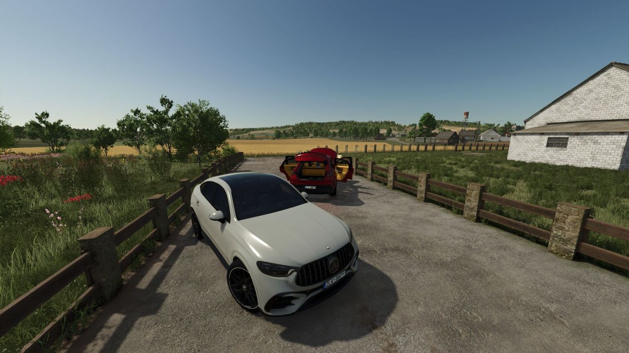 Автомобіль Mercedes-Benz GLC 63 S AMG для Farming Simulator 25