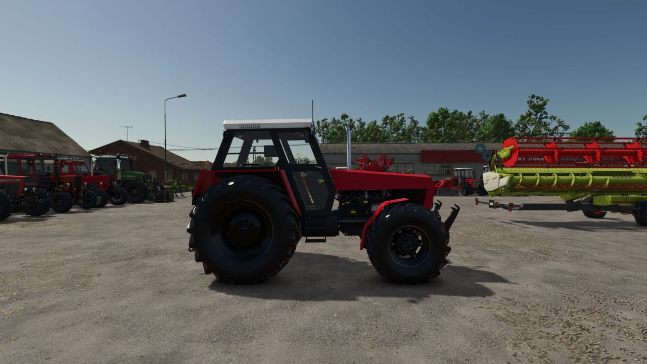 Трактор URSUS 1614 DE LUXE PIETRIV EDIT GPS для Farming Simulator 25
