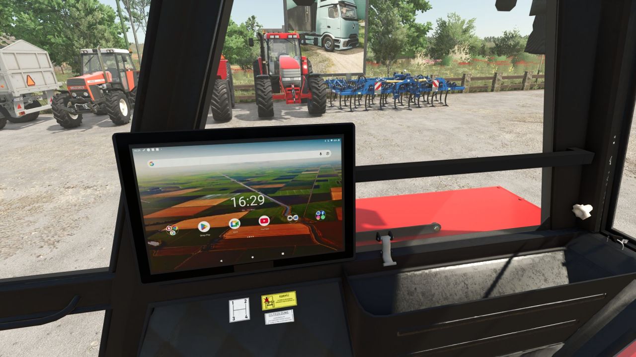 Трактор URSUS 1614 DE LUXE PIETRIV EDIT GPS для Farming Simulator 25