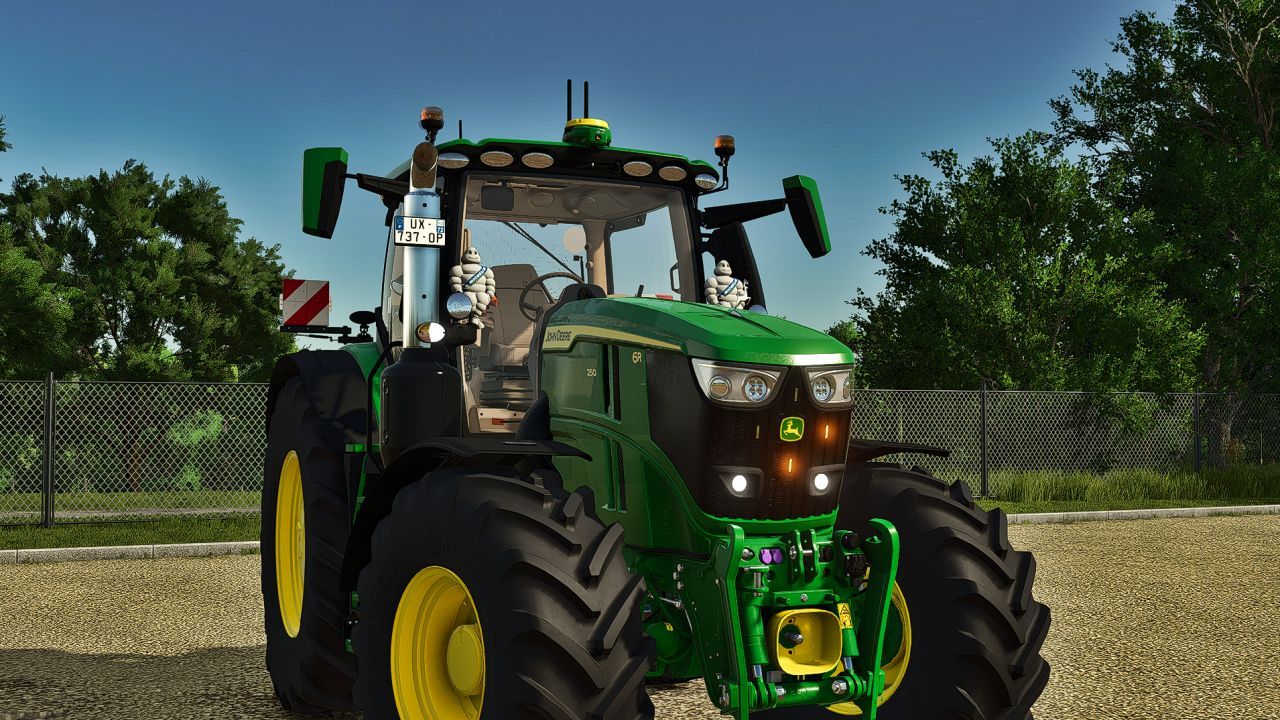 Новий Трактор John Deere 6R Edit (6R210–250) з LED-Тюнінгом для Farming Simulator 25