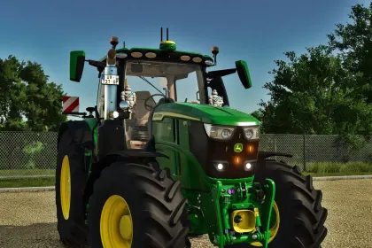 Новий Трактор John Deere 6R Edit (6R210–250) з LED-Тюнінгом для Farming Simulator 25 — 2
