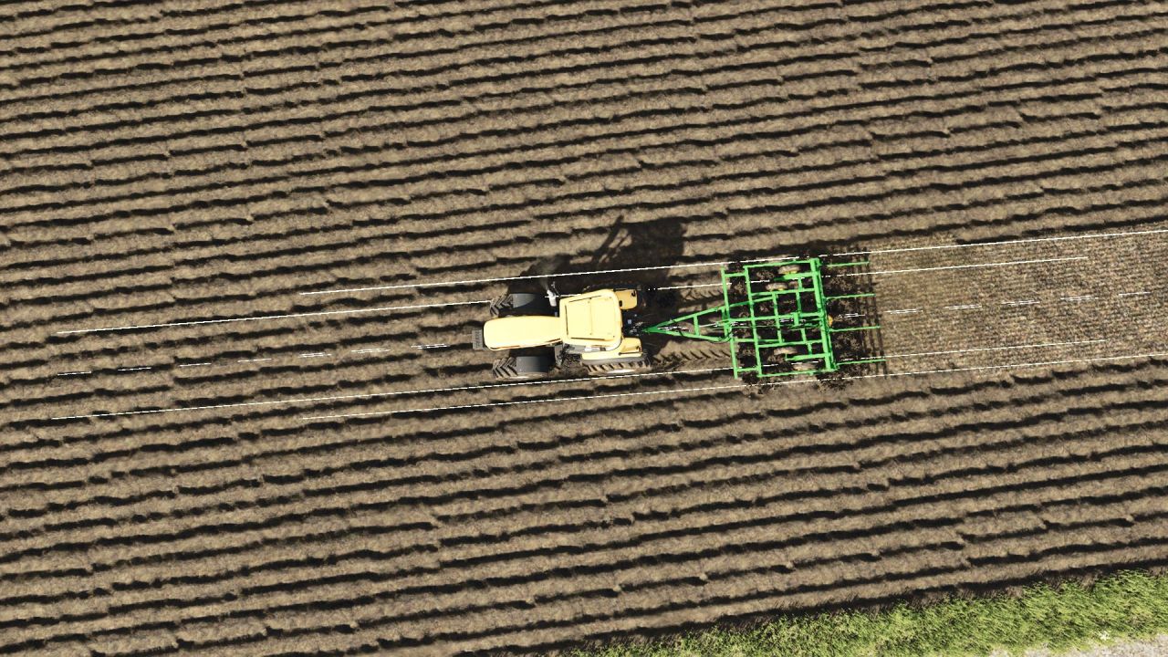 Лінії роботи інструментів для Farming Simulator 25