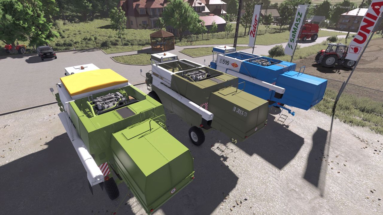 Трактор Fortschritt E516 для Farming Simulator 25