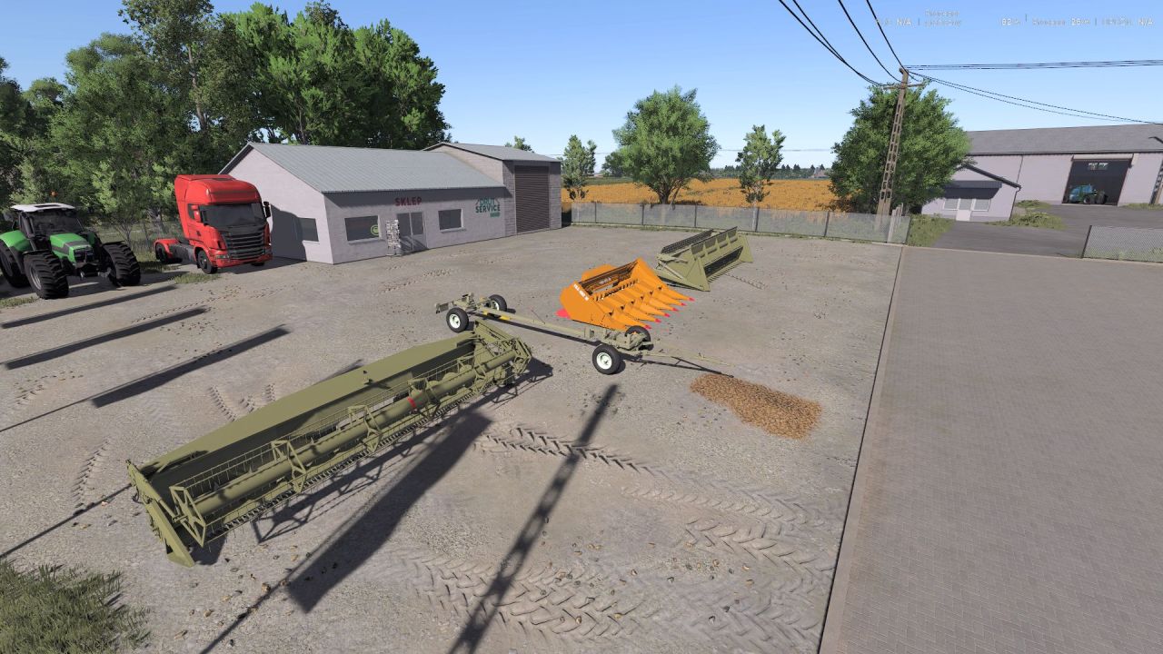 Трактор Fortschritt E516 для Farming Simulator 25