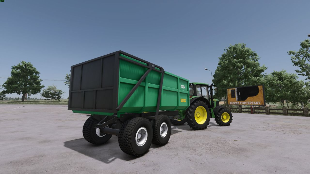Причіп PTS-12 U 1 для Farming Simulator 25
