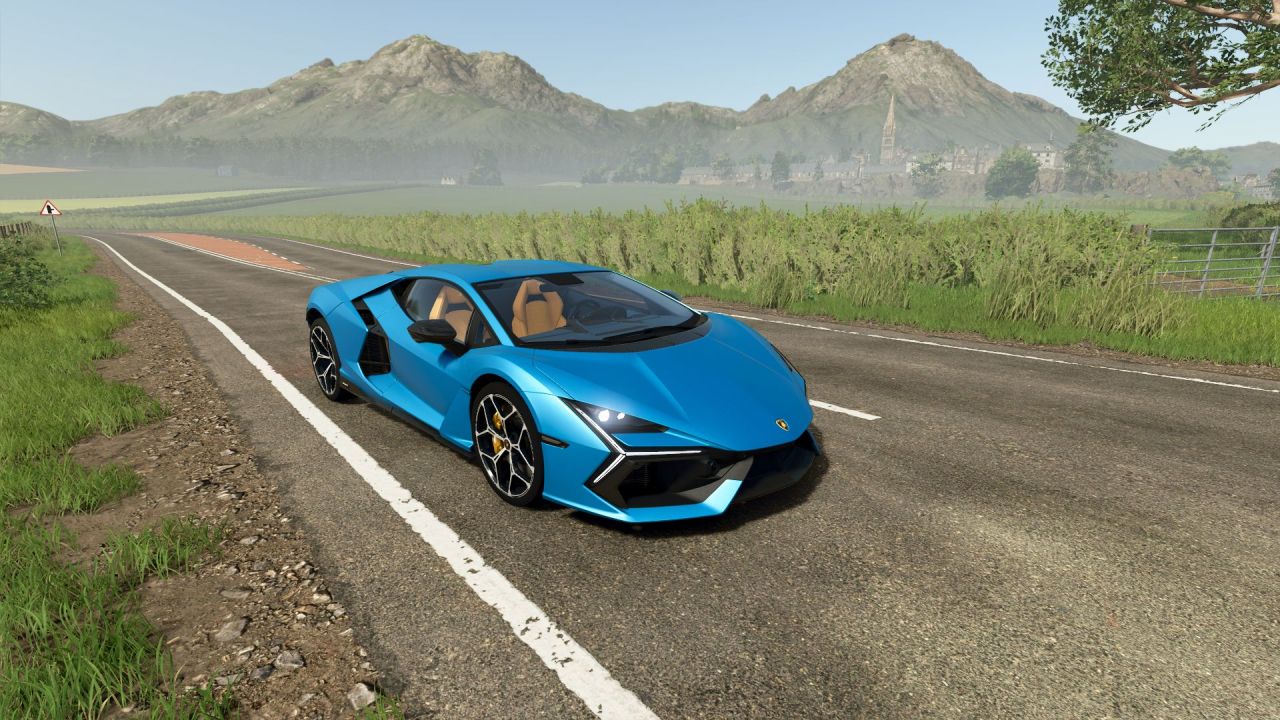 Car Lamborghini Revuelto for Farming Simulator 25
