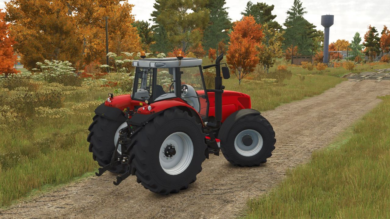 Leistungsstarker Traktor Massey Ferguson 8480 (320 PS) für Farming Simulator 25