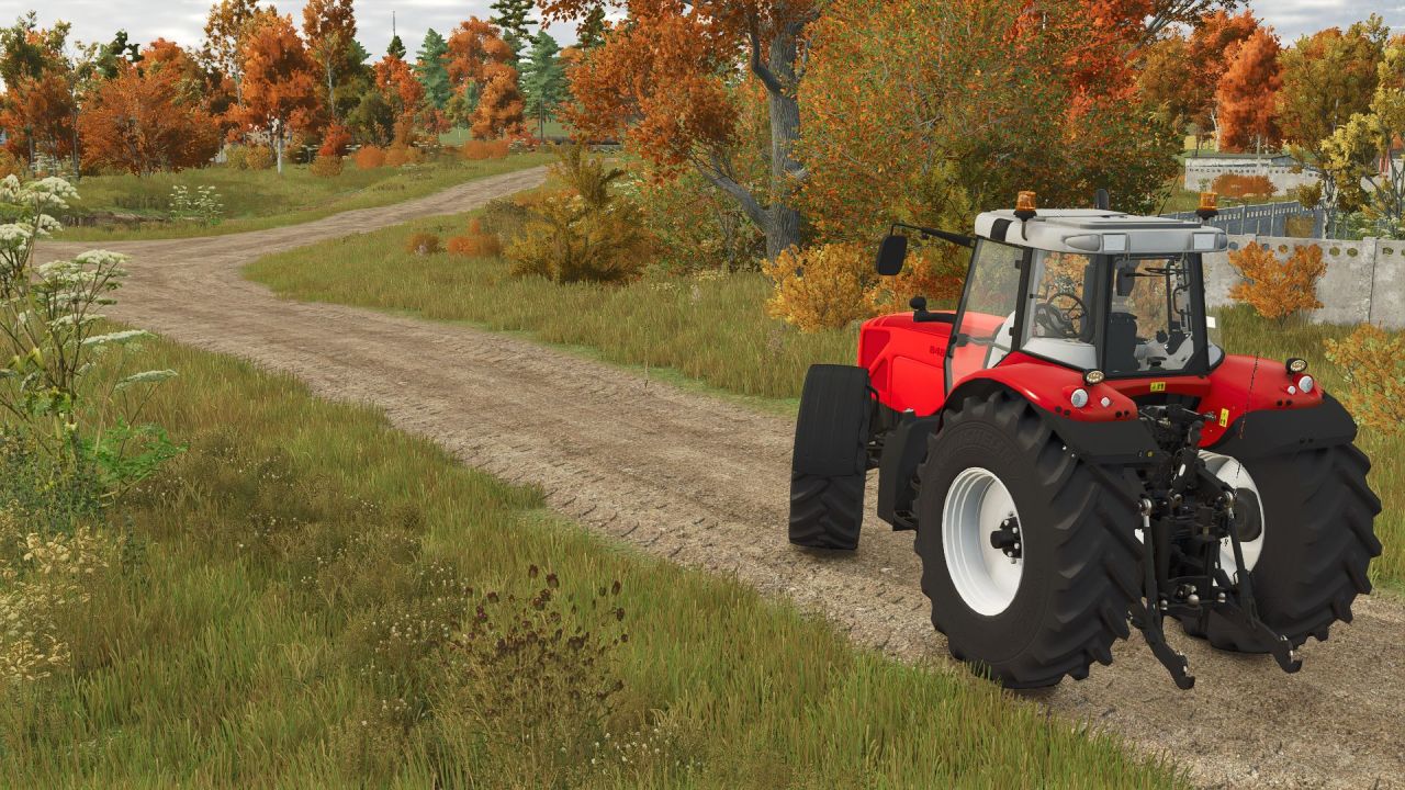 Leistungsstarker Traktor Massey Ferguson 8480 (320 PS) für Farming Simulator 25