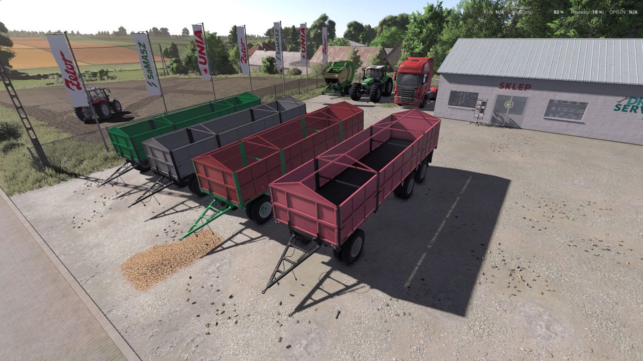 Трактор Lizard D882 для Farming Simulator 25