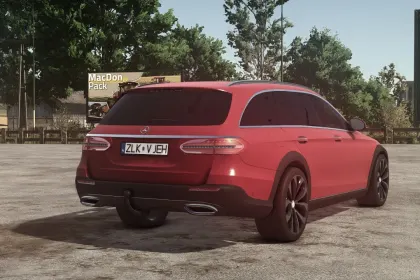 Car Mercedes Benz E Class for Farming Simulator 25 — 2