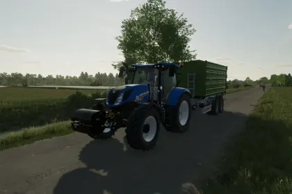 Трактор New Holland T6 Tier4b для Farming Simulator 22 — 3
