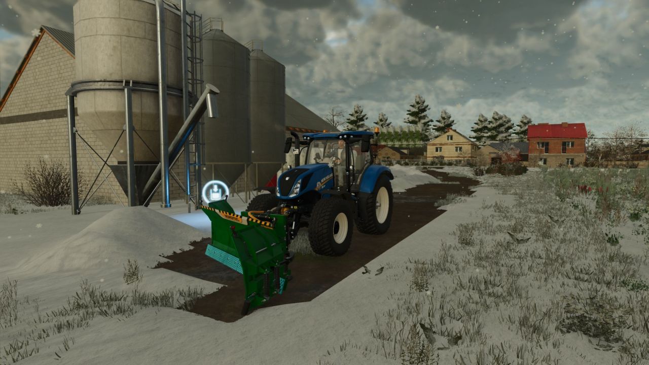 Трактор New Holland T6 Tier4b для Farming Simulator 22