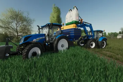 Трактор New Holland T6 Tier4b для Farming Simulator 22 — 6