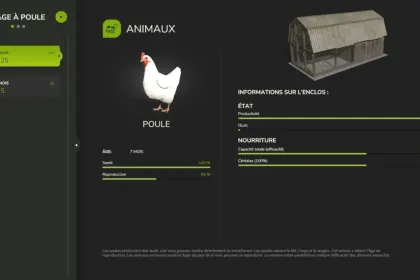 Курник з дерева та металу для Farming Simulator 25 — 4