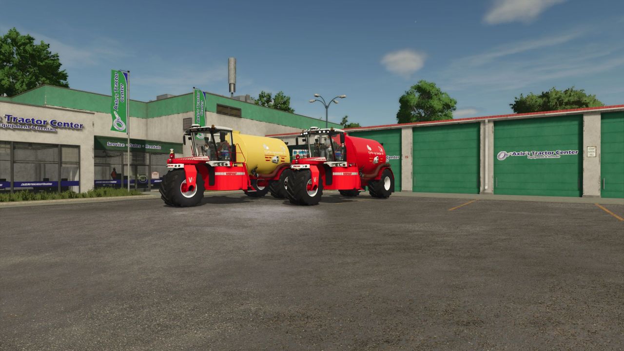 Трактор Vervaet Hydro Trike для Farming Simulator 25