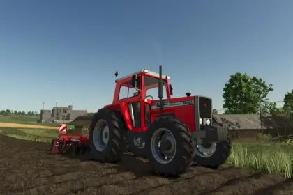 Легендарний Трактор Massey Ferguson 590 (90 к.с.) — Оновлена Версія для Farming Simulator 25 — 2