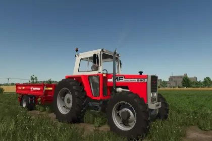 Легендарний Трактор Massey Ferguson 590 (90 к.с.) — Оновлена Версія для Farming Simulator 25 — 4
