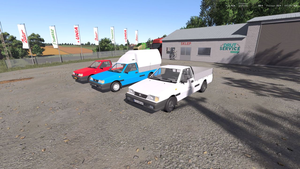 Автомобіль FSO Polonez Cargo для Farming Simulator 25
