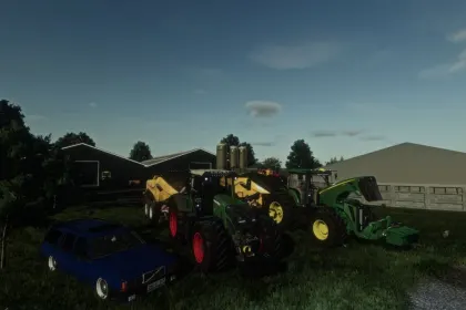 Трактор John Deere 8030 Series для Farming Simulator 25