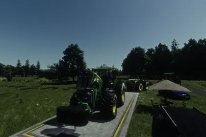 Трактор John Deere 8030 Series для Farming Simulator 25 — 4